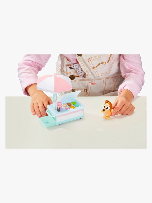 Bluey Iskremvogn Lekesett med Bingo-figur