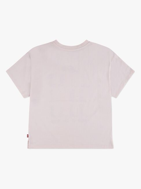Levi's LVG Boots Oversized SS T-skjorte, Crystal Pink