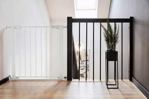 Kinderkraft SAFESNAP Sikkerhetsgrind, Hvit