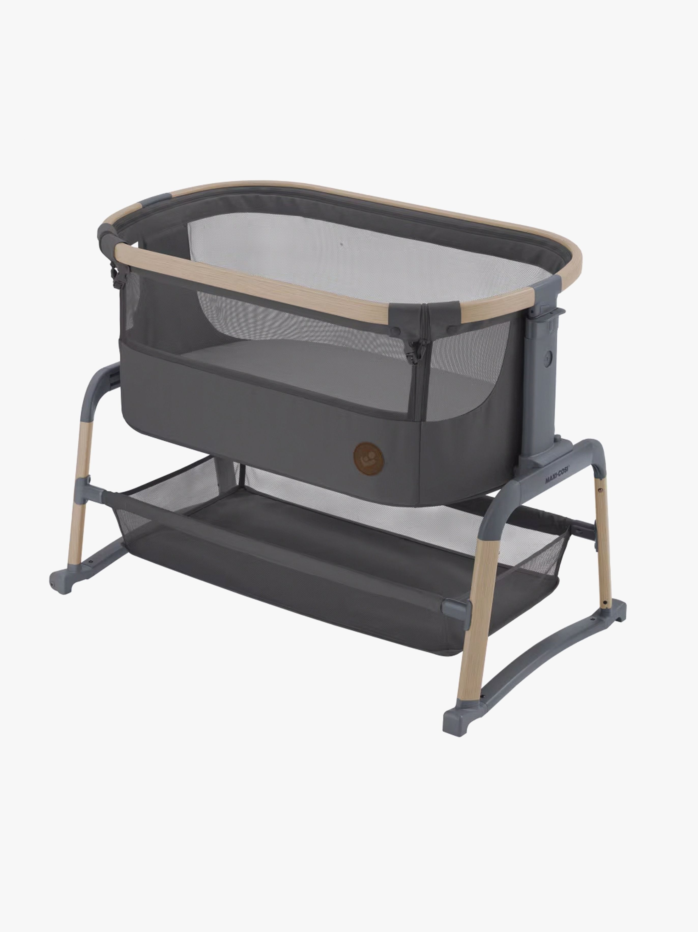 Maxi-Cosi Iora Air Bedside Crib, Beyond Graphite - Reisesenger