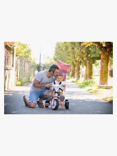 Smoby Trehjulssykkel Baby Balade Plus, Rosa