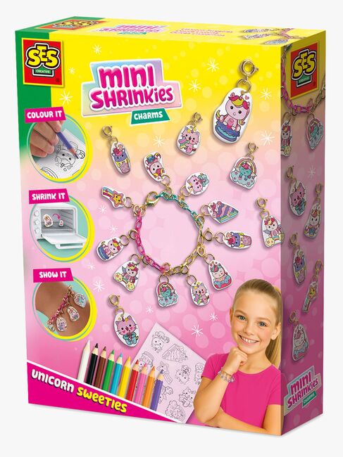 SES Creative Mini Shrinkies Hobbysett Anheng Enhjørninger