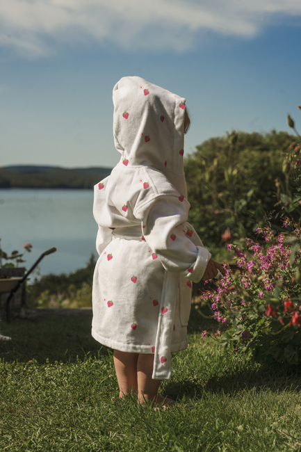 Lindberg Havsbris Badekåpe, White/Pink