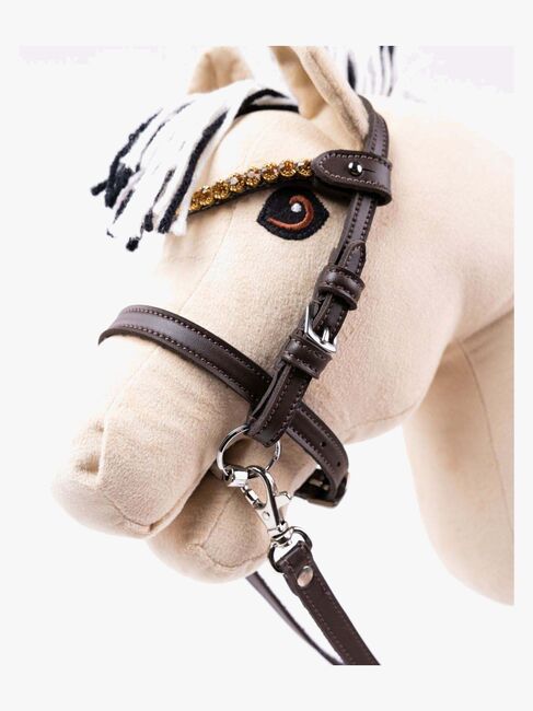 My Hobby Horse Hodelag med Gullsteiner, Brun