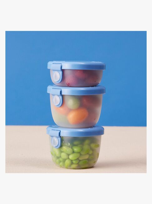 b.box Snackboks 3-pack, Ocean