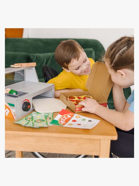 Melissa & Doug Top & Bake Pizzadisk Lekesett