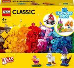 LEGO Classic 11013 Kreativitet Med Gjennomsiktige Klosser