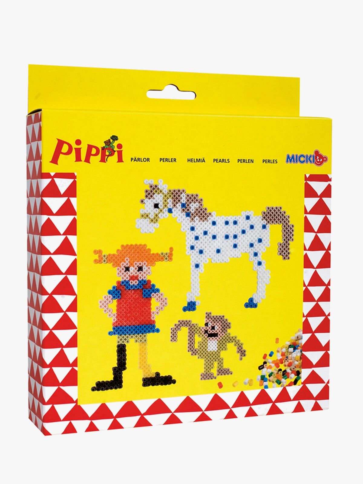 Pippi Langstrømpe Perlesett 2000 stk
