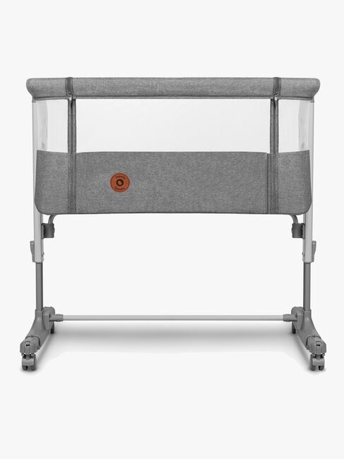 Lionelo Aurora Bedside Crib 3-in-1, Grey Concrete