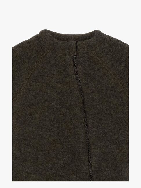 Mikk-Line Ulldress Merino, Dark Brown Melange