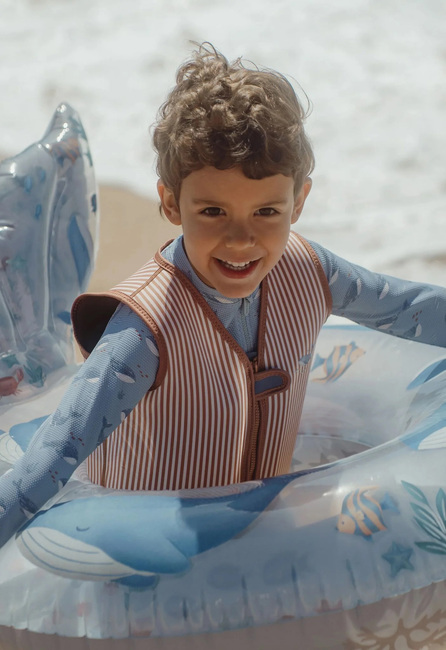 Little Dutch Ocean World Svømmevest, Blue