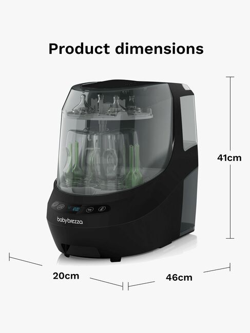 Baby Brezza Bottle Washer Pro Sterilisator, Black