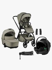 EasyWalker Zoey Duovogn inkl. Axkid GOKID Babybilstol & Base, Sage Green