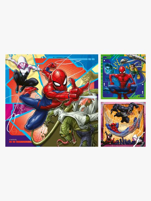 Ravensburger Marvel Spider-Man Puslespill 3x49 Brikker