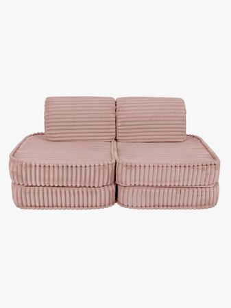 MeowBaby Churros Sofa Basic, Ruby Chocolate Pink