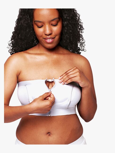 Medela Hands-Free Pumpebustier, Hvit