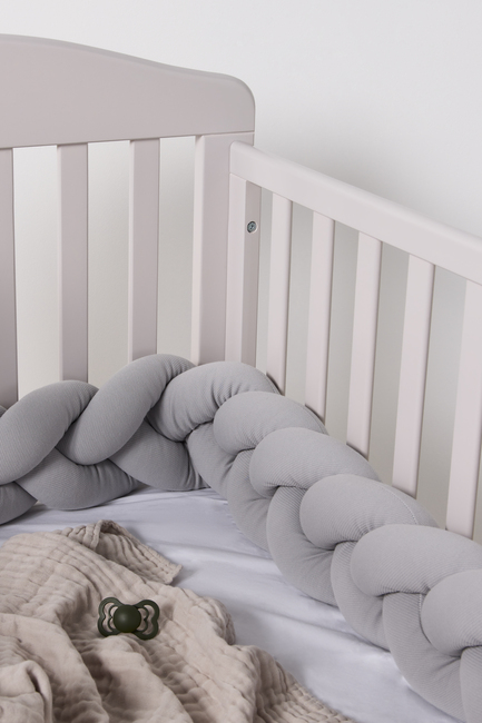 Alice & Fox ALEAH Flettet Sengekant 350cm, Light Grey