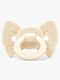 Elodie Binky Bow Smokk 3+, Oat White
