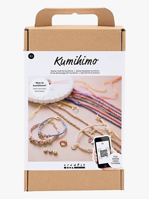 CreativCompany Kumihimo DIY Armbåndsett