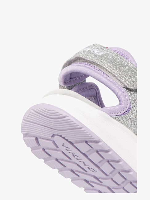 Viking Anchor Glitter 3V Sandal, Lilac