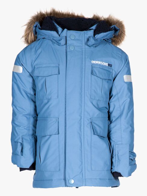 Didriksons Nokosi Parka Jakke, Coldsmoke Blue