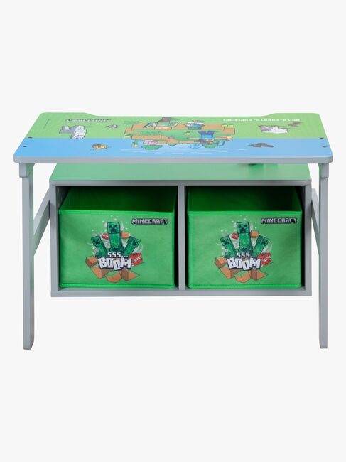 Minecraft Sammenleggbar Oppbevaringsbenk med Bord, Multi