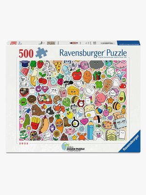 Ravensburger Puslespill Cute Kawaii Chaos 500 Brikker