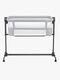 Kinderkraft Nestee Up 2 Bedside Crib, Light Grey