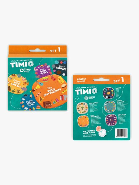 TIMIO Skivepakke 1, Farger Kropp & Musikk 5-i-1