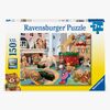 Ravensburger XXL Puslespill Little Paws Playtime 150 Brikker