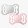 BIBS Supreme Smokk 2-pack Silikon Str 2, Haze/Blossom
