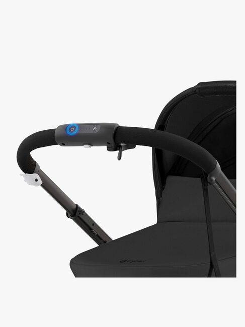 Cybex e-GAZELLE S Sportsvogn, Moon Black/Black