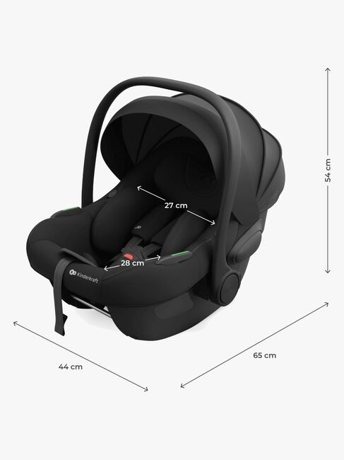 Kinderkraft I-LITE Babybilstol, Graphite Black