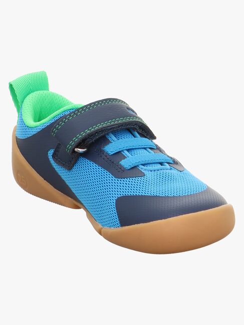 Superfit Vento Barefoot Sneakers, Blå/Lysegrønn