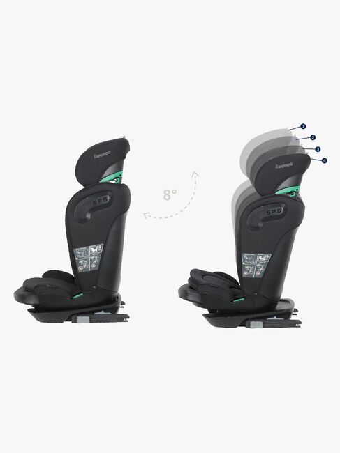 Beemoo Reform ISOFIX Beltestol, Black Stone