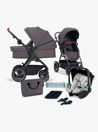 Kinderkraft Multifunctional 3-in-1 B-Tour Mink Pro Kombivogn, Dark Grey
