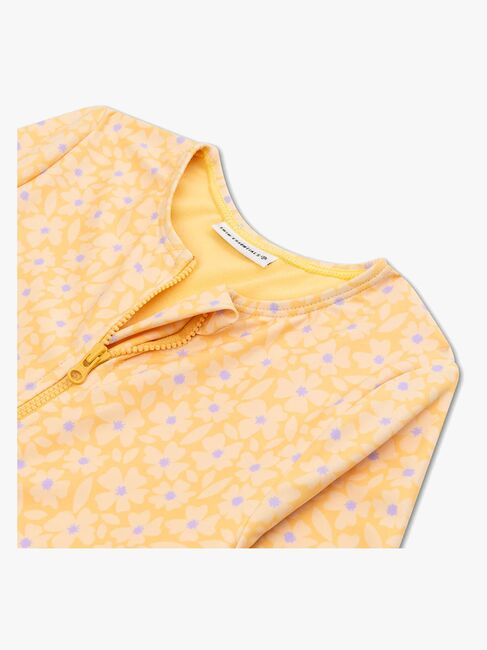 Swim Essentials  Langermet UV-Drakt, Florish Yellow