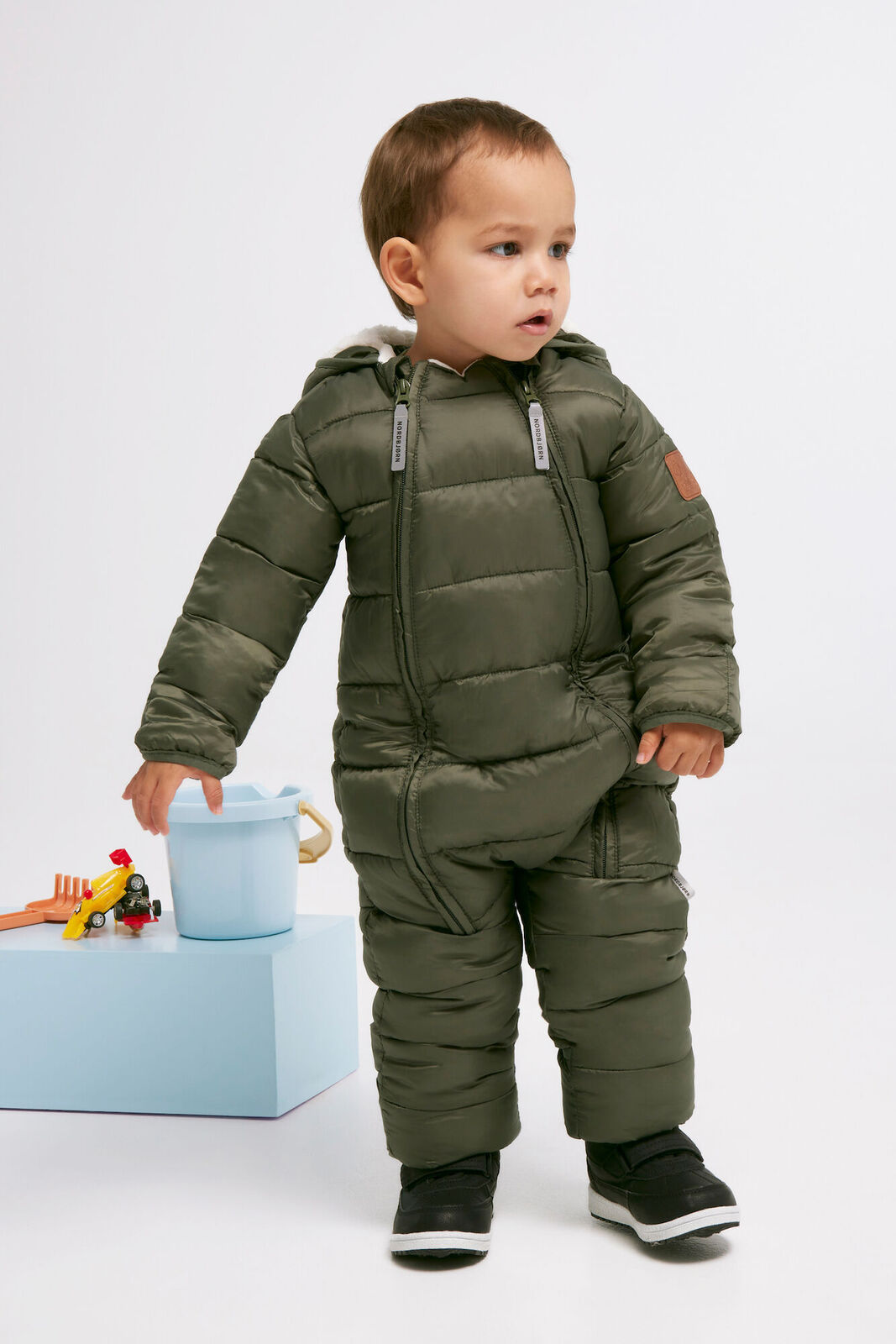 Nordbjørn Pilecub Babydress, Green Thyme