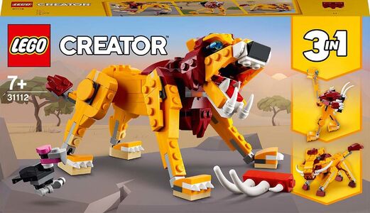 LEGO Creator 3-in-1 31112 Vill Løve