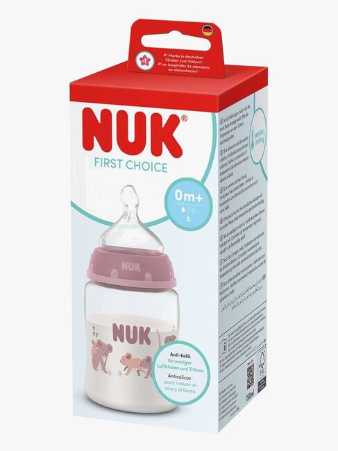 NUK First Choice Tåteflaske 150 ml, Koala