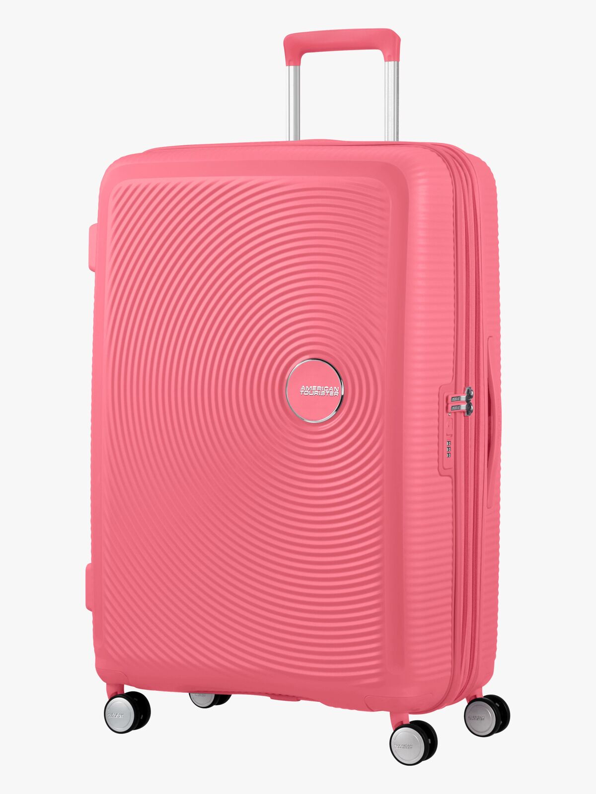 American Tourister Soundbox Spinner Koffert 97L, Sun Kissed Coral