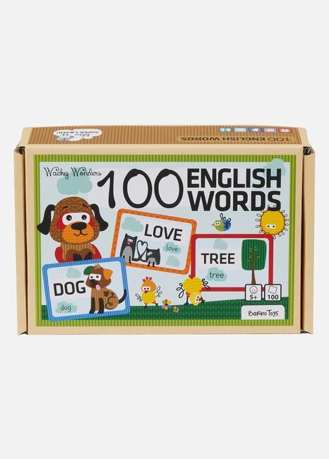 Barbo Toys Wacky Wonders Lær 100 Engelske Ord - Sett