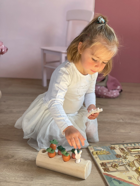 Egmont Toys Aktivitetstavle med Låser Kanin