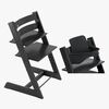 Stokke Tripp Trapp® Stol inkl. Babysett, Black
