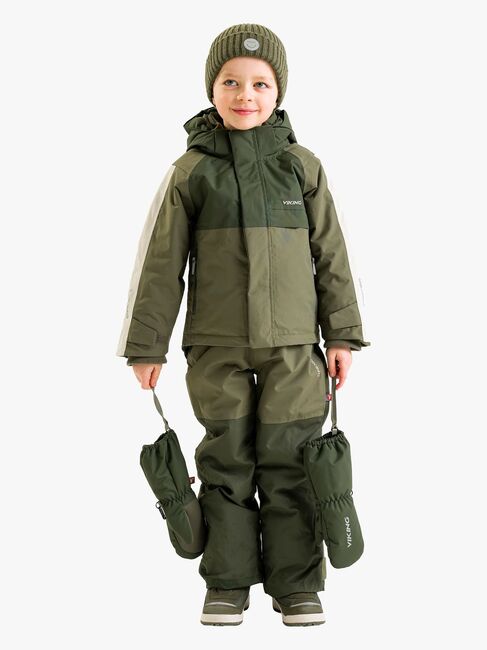 Viking Play Overtrekksbukser, Olive