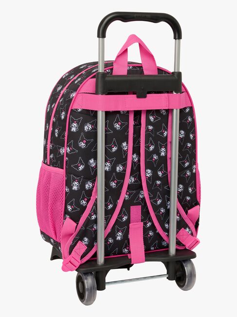 Hello Kitty Kuromi Trolley Trillekoffert 21L, Rosa/svart