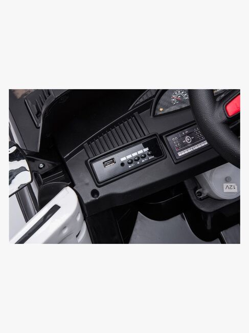 Azeno Elbil Politibil SUV 12V, Svart