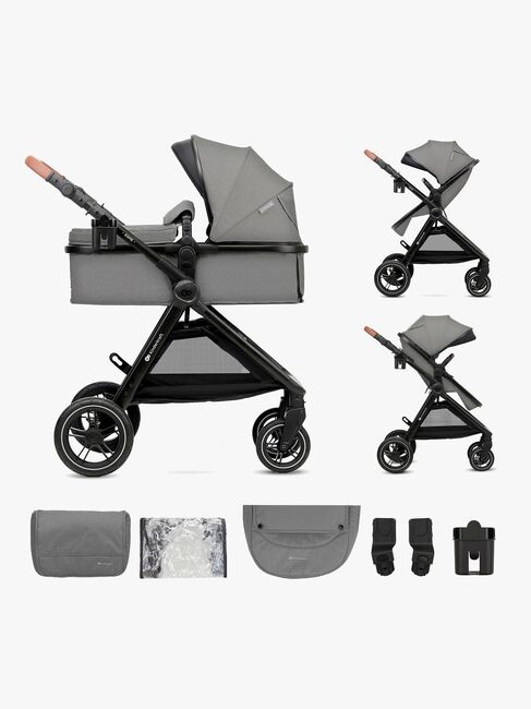 Kinderkraft ESME 2-in-1 Duovogn, Moonlight Grey