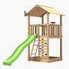 Jungle Gym Sierra Leketårn med Grønn Sklie