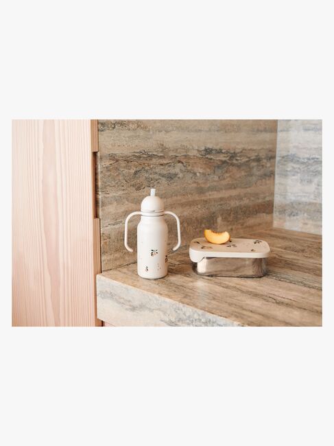 LIEWOOD Arthur  Mønstret Matboks, Peach/Sea Shell